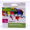 Temperové barvy Edelweiss, 6x12 ml