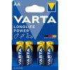 Varta alkalické tužkové baterie AA 4906 4ks