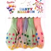 Nafukovací balonky dvojité s potiskem balení 5ks mix druhů (Varianta Happy)