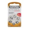 Baterie Rayovac Extra Advanced 312 (6 ks/BL) do naslouchdel