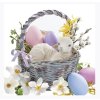 Papírové ubrousky velikonoční, třívrstvé 33 x 33 cm, 20 ks Daisy SD_WL_008401