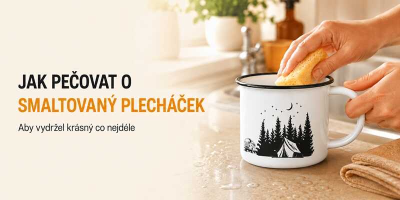 Jak pečovat o smaltovaný plecháček