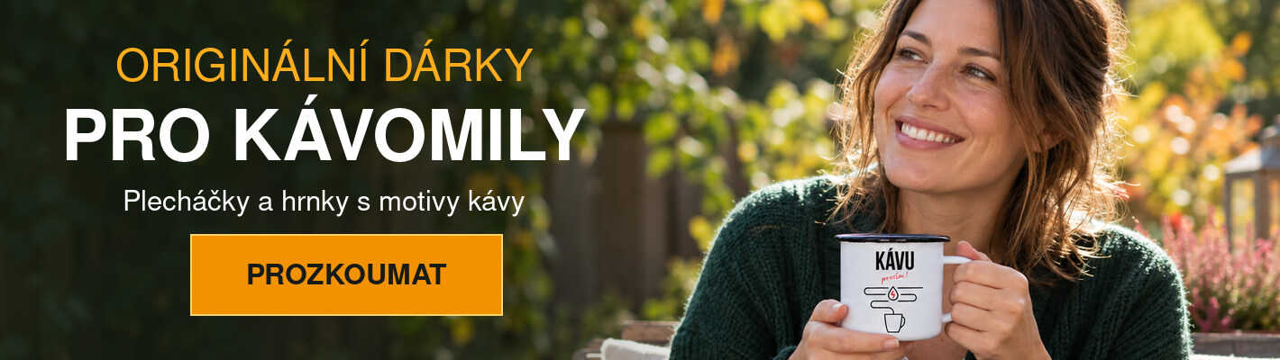 Dárky pro milovníky kávy