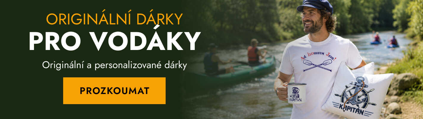 Personalizované dárky pro vodáky