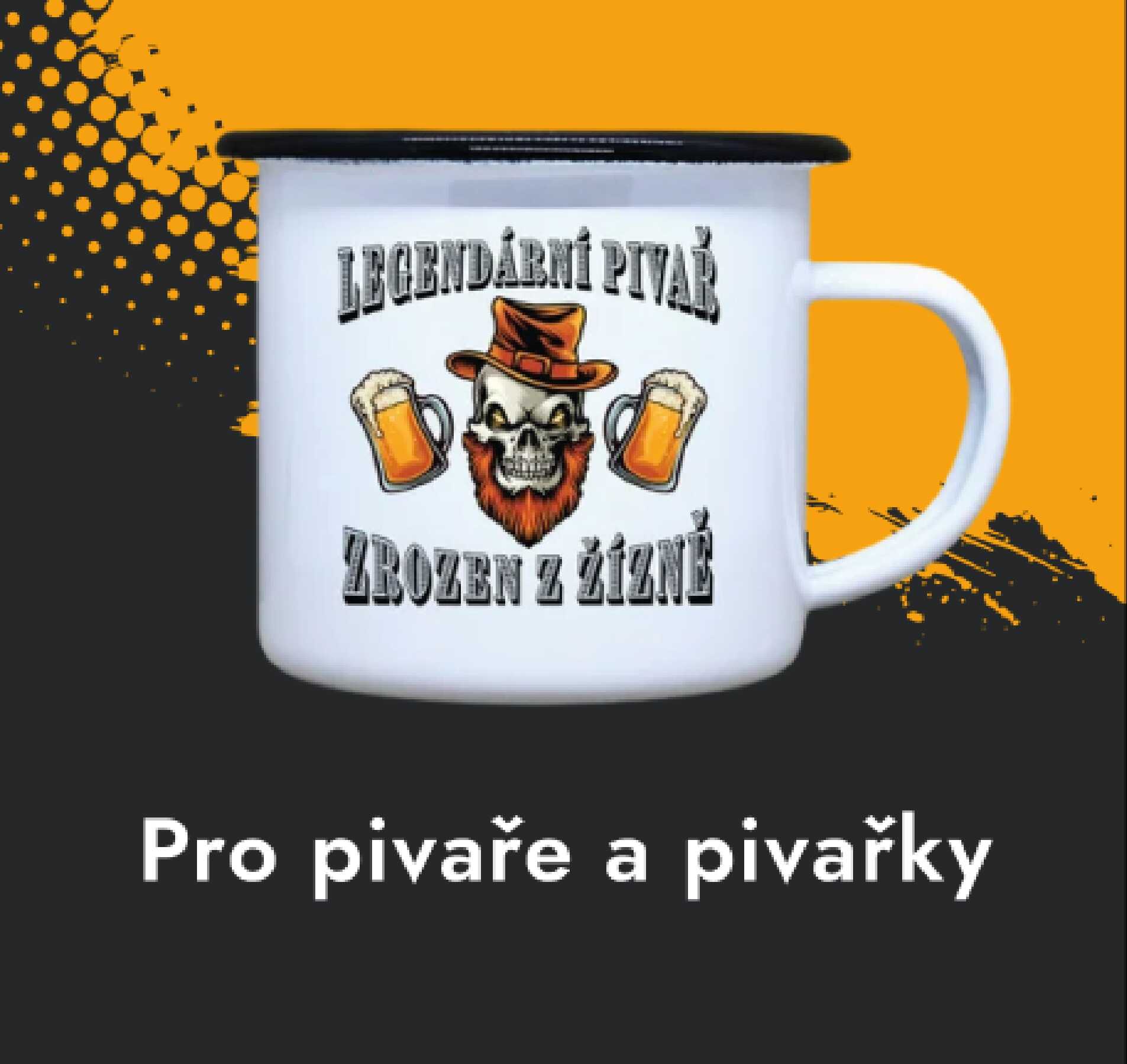 Dárky s potiskem pro pivaře s možností personalizace