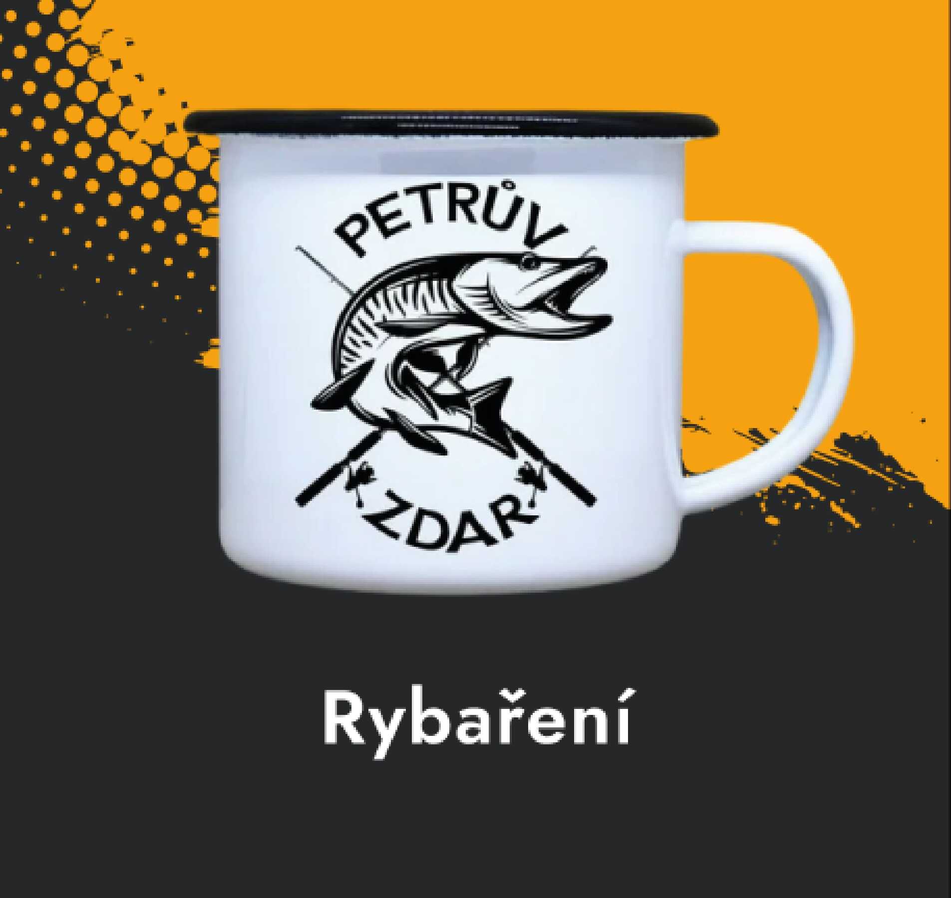 Dárky pro rybáře s personalizací zdarma