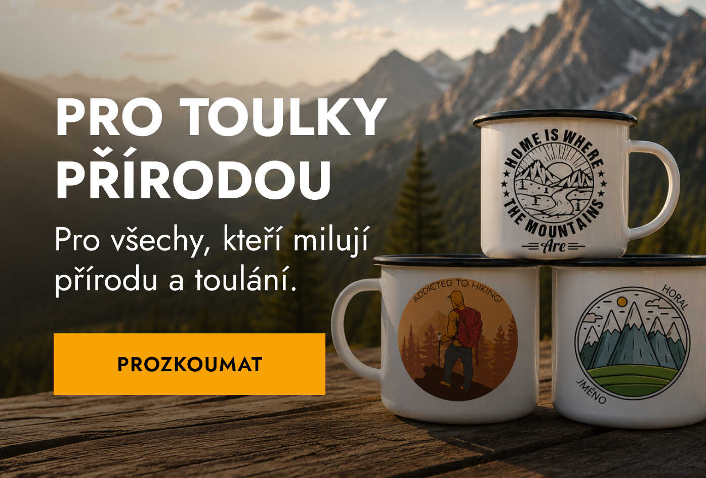 Personalizované dárky do přírody