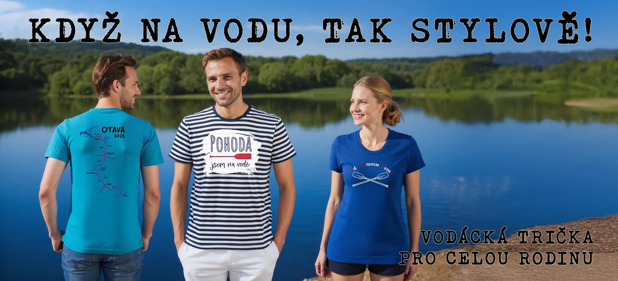Vodácká trička