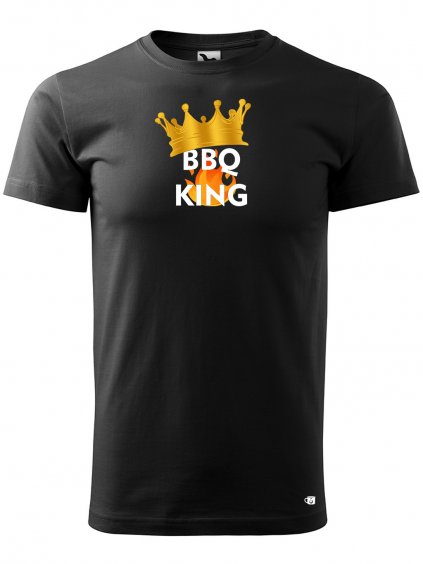 Pánské tričko s potiskem BBQ King