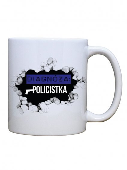 keramický hrnek diagnóza policista