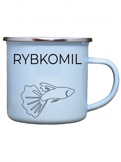 plecháček modrý rybkomil