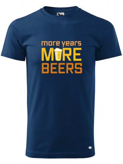 Pánské tričko s potiskem More beers