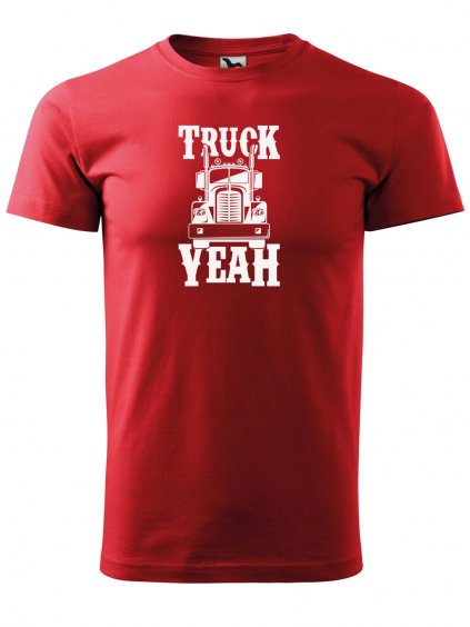 Pánské tričko s potiskem Truck yeah