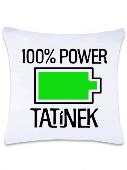 polštářek 100% tatínek