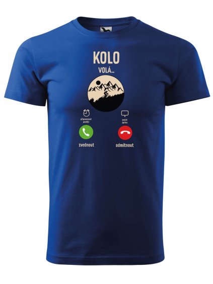 Pánské tričko s potiskem Kolo volá