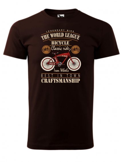 Pánské tričko s potiskem Bicycle