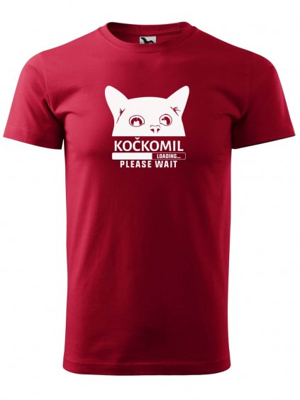 Pánské tričko s potiskem Kočkomil loading