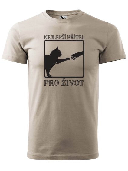 Pánské tričko s potiskem Nejlepší přítel