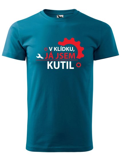 Pánské tričko s potiskem Jsem kutil