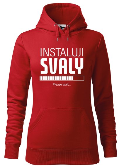 Dámská mikina Instaluji svaly