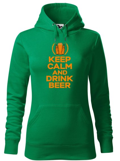 Dámská mikina Keep calm beer