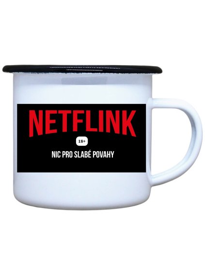 plecháček s potiskem netflink