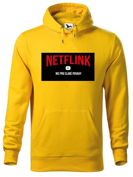 Pánská mikina s potiskem Netflink