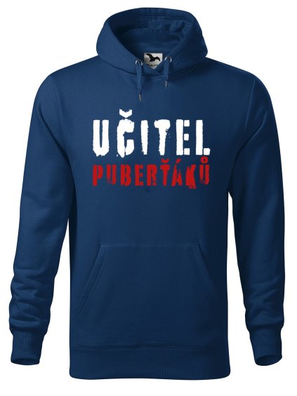 Pánská mikina s potiskem Učitel puberťáků