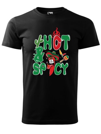 Pánské tričko s potiskem Chilli papričky