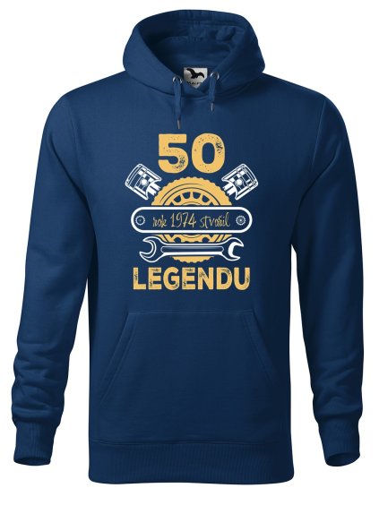 Pánská mikina s potiskem 50 let legenda