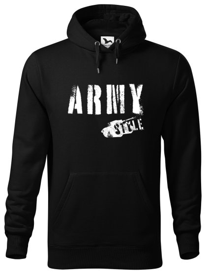 Pánská mikina s potiskem Army style