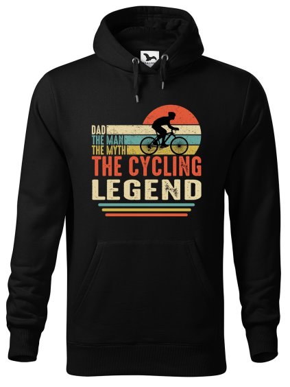 Pánská mikina s potiskem Cycling legend