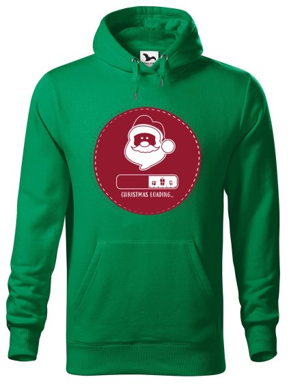 Pánská mikina s potiskem Christmas loading