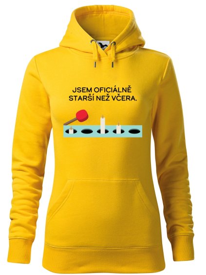 Dámská mikina Oficiálně starší (Barva dámské mikiny Malfini Cape Bílá, Velikost - žena NOVÉ 2XL)