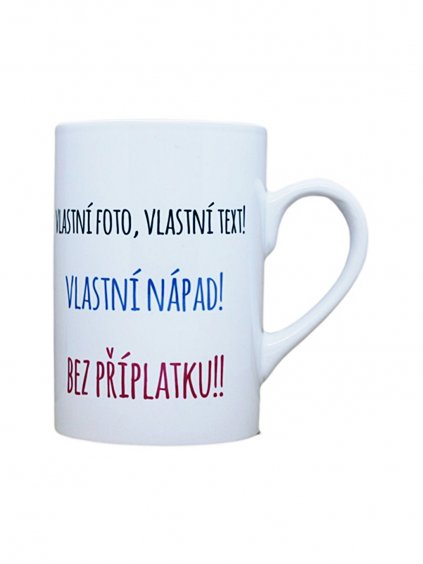 Keramický hrnek úzký s vlastním potiskem 200 ml