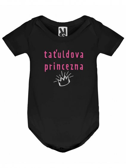 Kojenecké body s potiskem Taťuldova princezna