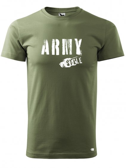 Pánské tričko s potiskem ARMY style