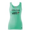 Dámské tílko s potiskem - Evoluce hrdinka