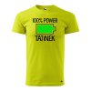 Pánské tričko s potiskem - 100% power tatínek