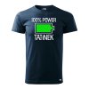 Pánské tričko s potiskem - 100% power tatínek
