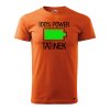 Pánské tričko s potiskem - 100% power tatínek