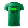 Pánské tričko s potiskem - 100% power tatínek