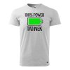 Pánské tričko s potiskem - 100% power tatínek