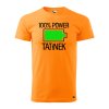 Pánské tričko s potiskem - 100% power tatínek