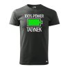 Pánské tričko s potiskem - 100% power tatínek