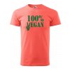 Pánské tričko s potiskem 100% vegan