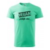 Pánské tričko s potiskem Vegan