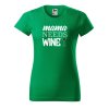 Dámské tričko s potiskem Mama wine