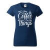 Dámské tričko s potiskem Coffee