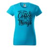 Dámské tričko s potiskem Coffee